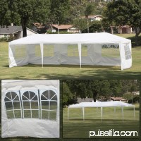 Belleze© 10'x30' Canopy Party Wedding Outdoor HD Tent Gazebo w/ (5) Removable Wall, Green   